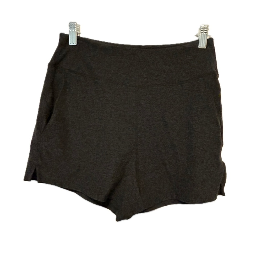 Outdoor Voices CloudKnit super soft grey high rise athletic sport shorts size S